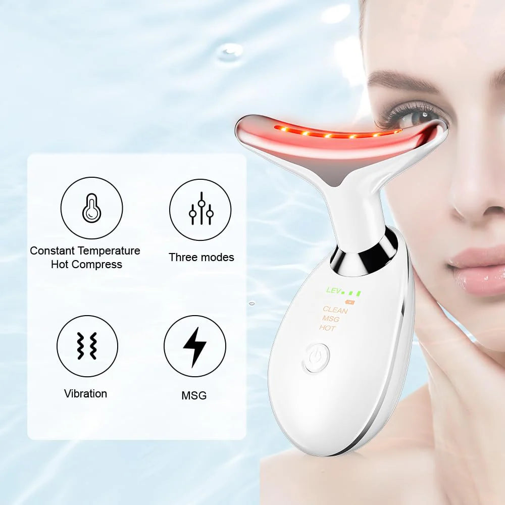 Face/Neck Firming Wrinkle Removal Tool Skin Lift Device Double Chin Reducer Beauty Device
