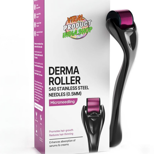 Viral Derma Roller - 0.5mm with 540 Stainless Steel Needles