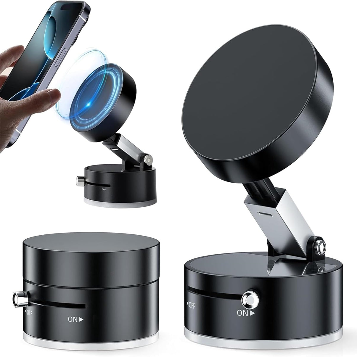 Viral Magnetic Vacuum Phone Holder : Premium Grade Magnet 🧲